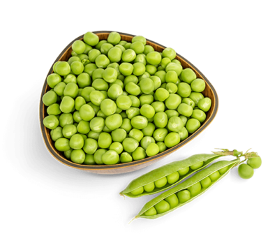 Bio green peas