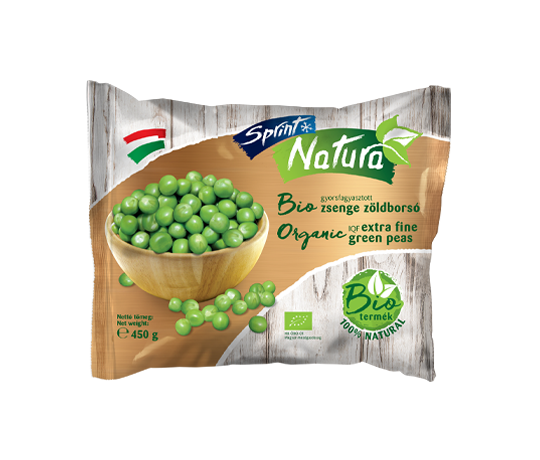 Sprint Natura Organic green peas